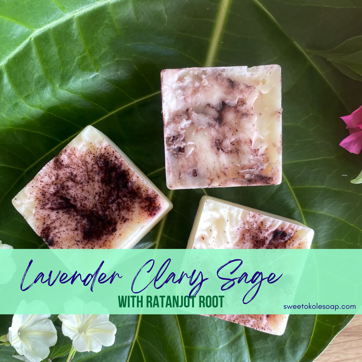 Lavender Clary Sage Solid Conditioner Bar with Argan Oil - view 2