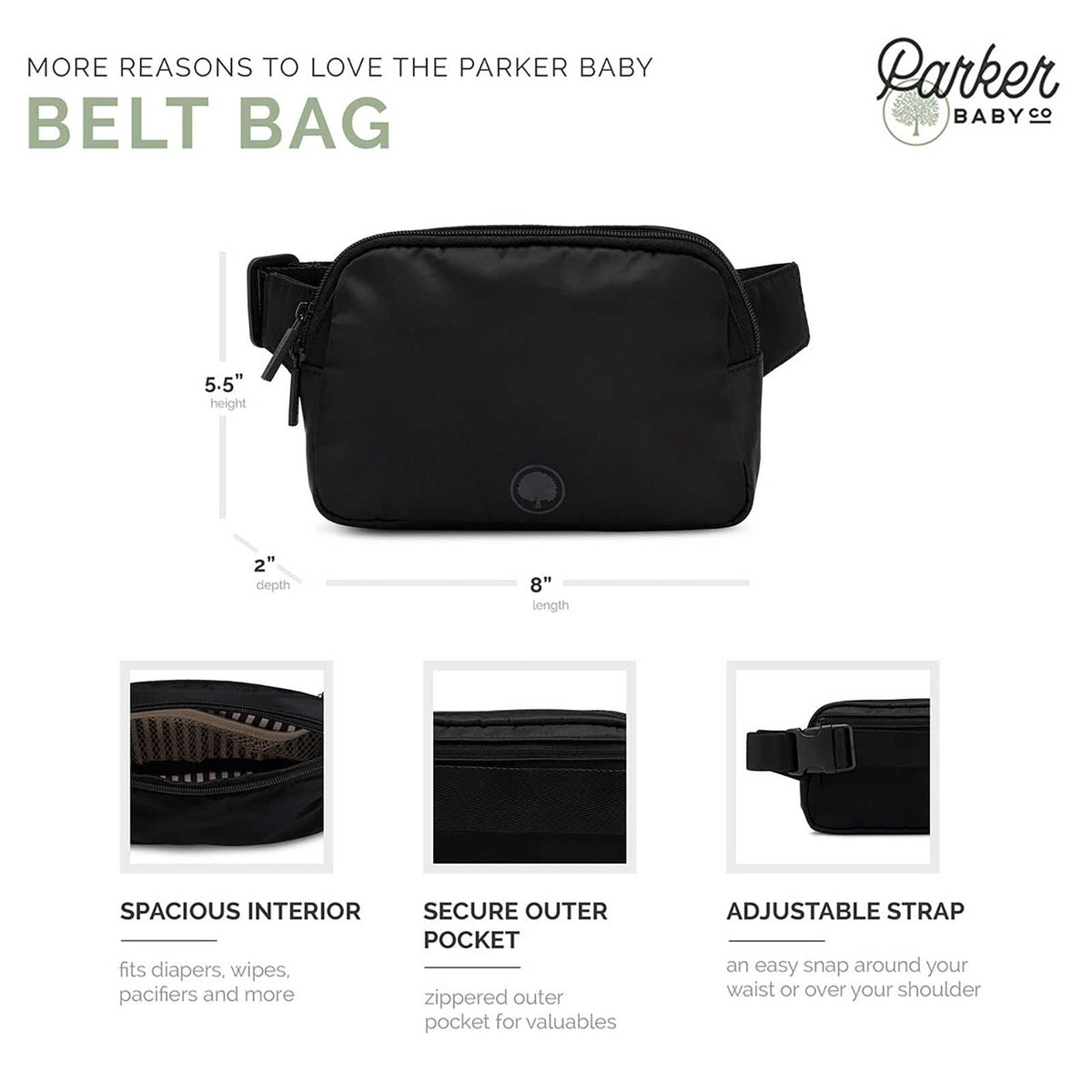 Belt Bag — Parker Baby Co.