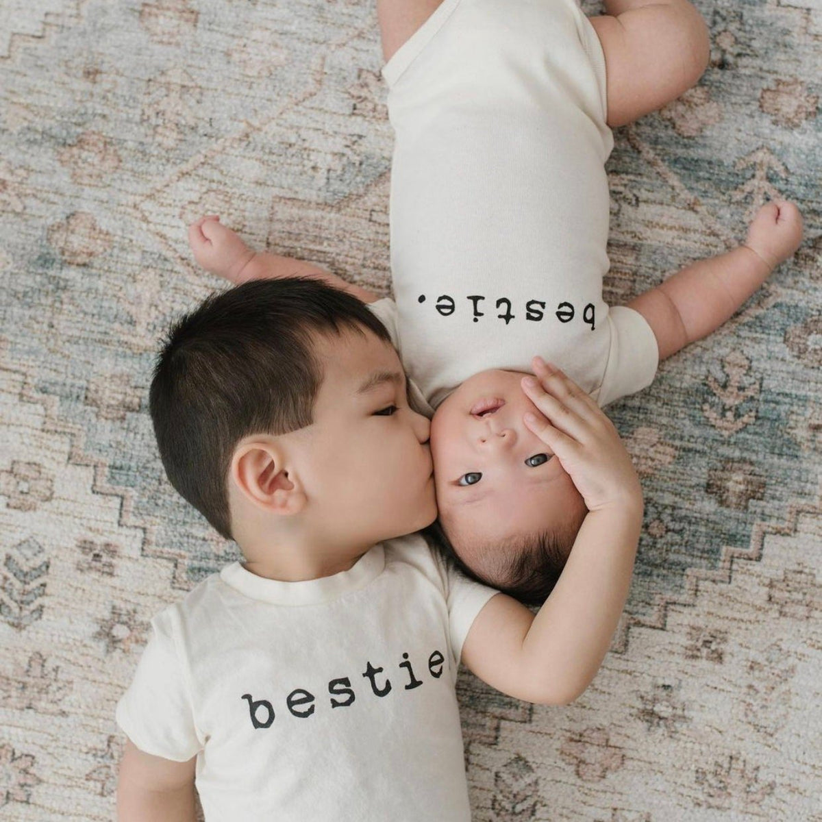 Bestie Organic Cotton Baby Bodysuit Short Sleeve - view 4