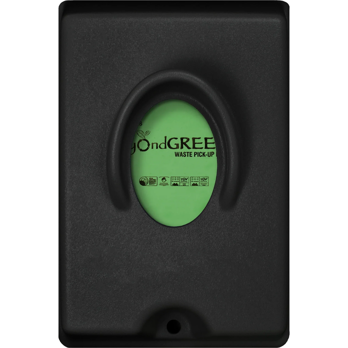 beyondGREEN Single-Pull Dog Waste Bag Dispenser - Wall/Pole Mount - Black, 1 - view 4