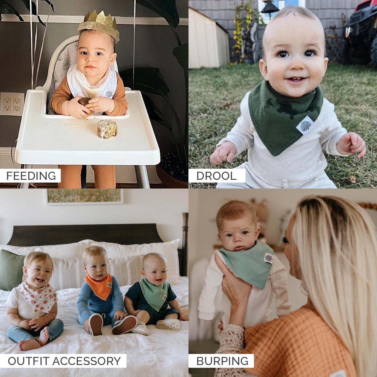 Arctic Bandana Bib Set (8 pack) — Parker Baby Co.