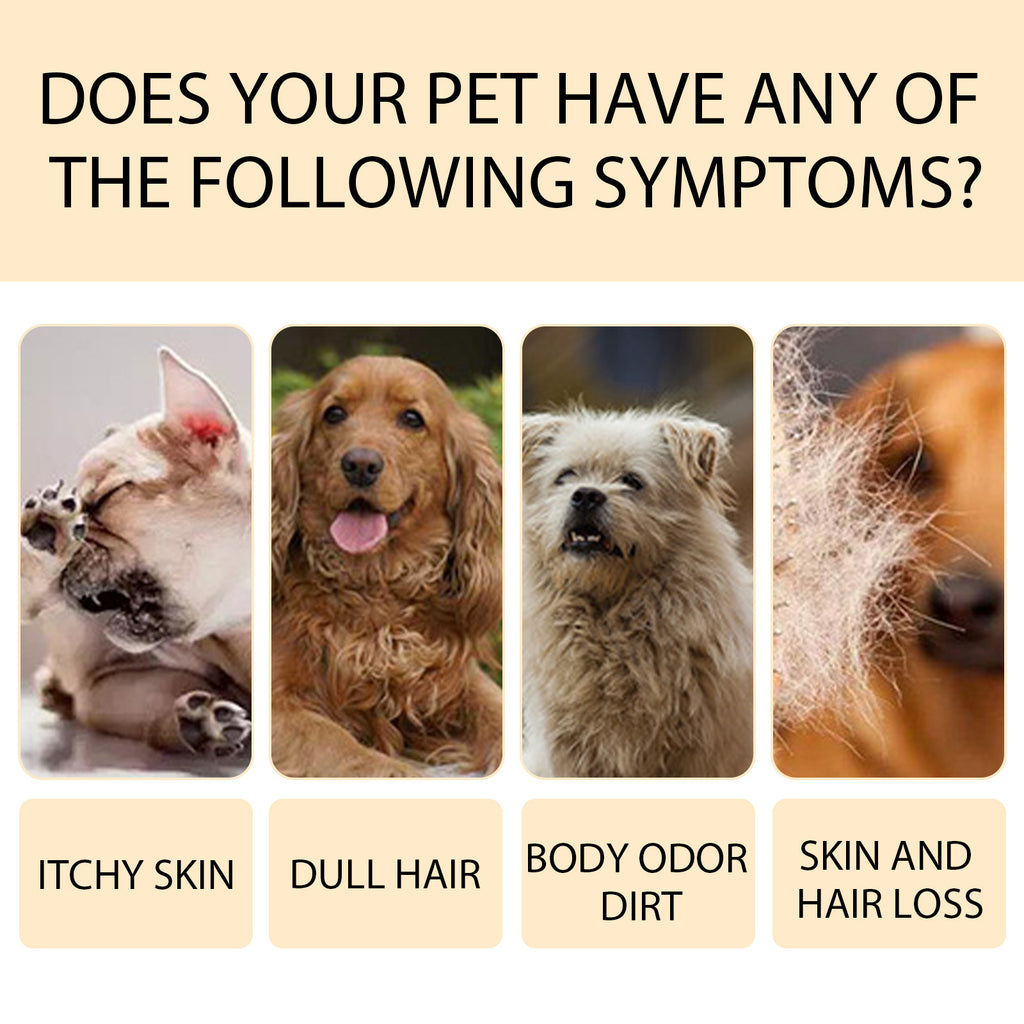 Mild Pet Shampoo For Cats And Dogs Gentle Cleaning Nourishes Skin - image 2
