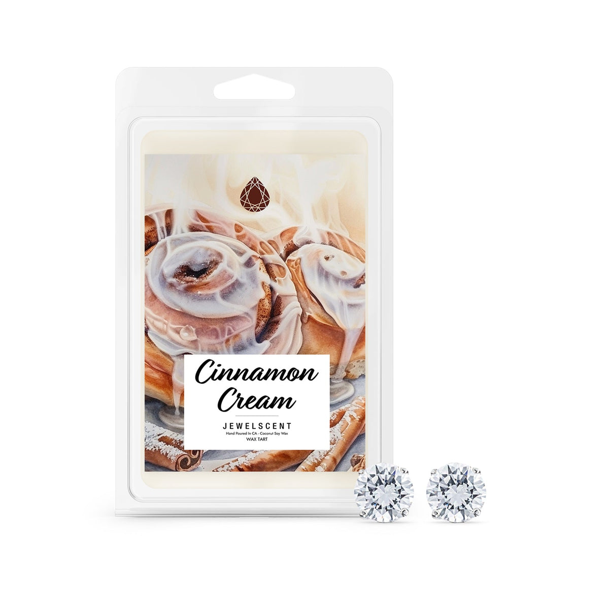 Cinnamon Cream Jewelry Wax Tart - view 2