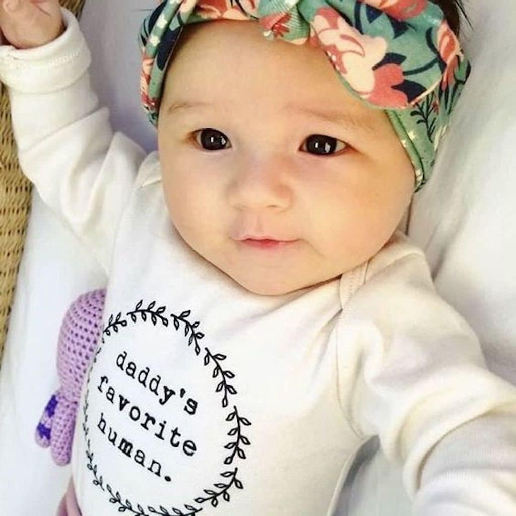 Daddy's Favorite Human Organic Bodysuit Long Sleeve - view 4