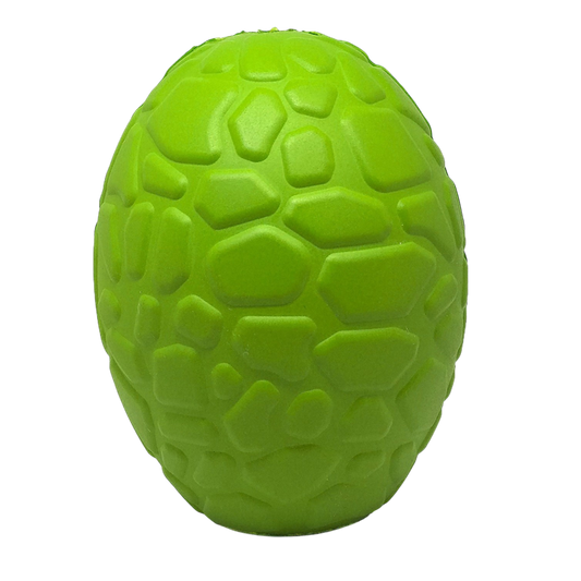 Dinosaur Egg Dog Chew Toy & Treat Dispenser - USA Made - SodaPup - Dino Egg Treat Dispenser & Chew Toy
