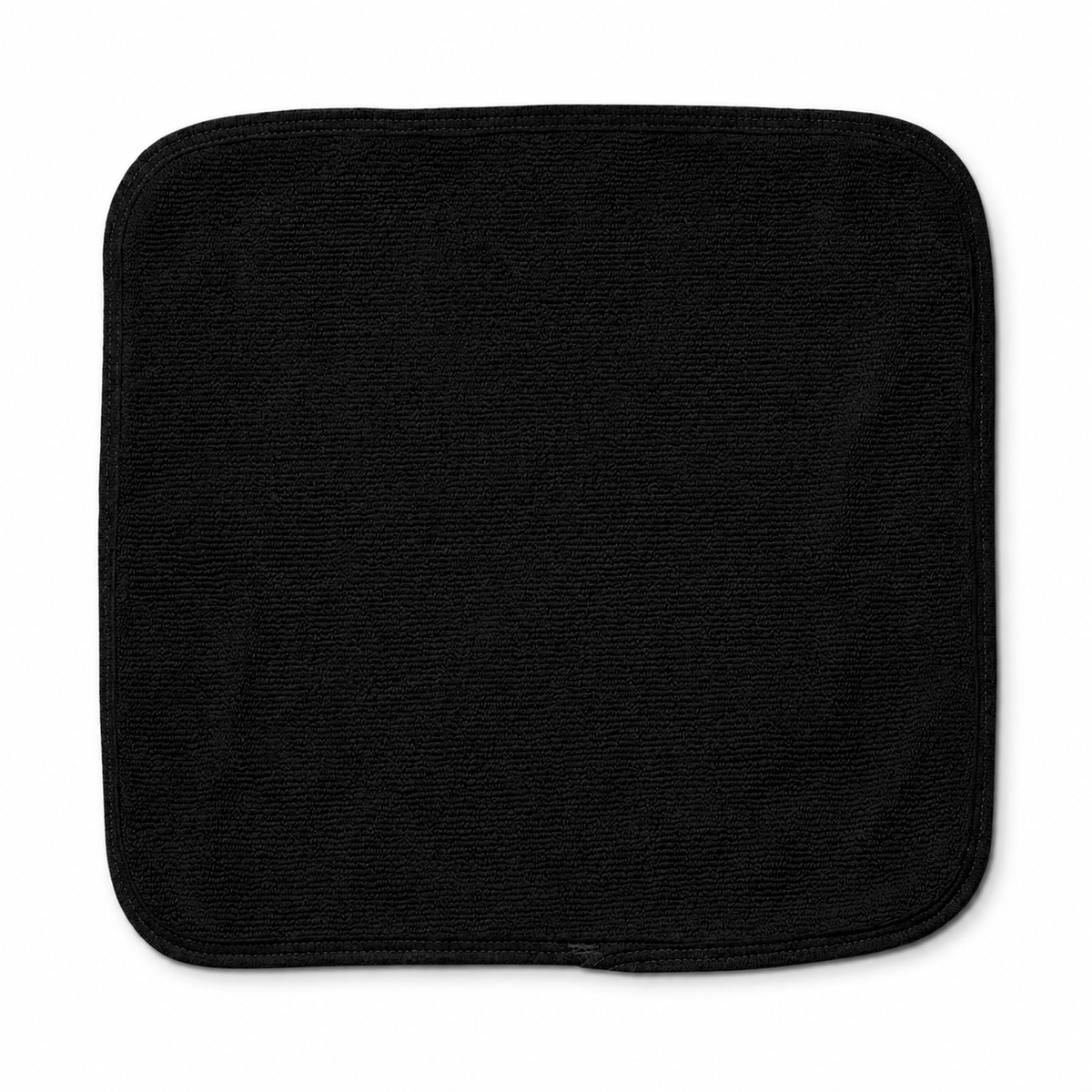 100% Cotton Dish Drying Mat 16" x 18.5" - Black - view 5