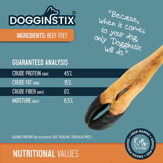 Dogginstix Beef Foot Dog Chew - view 2