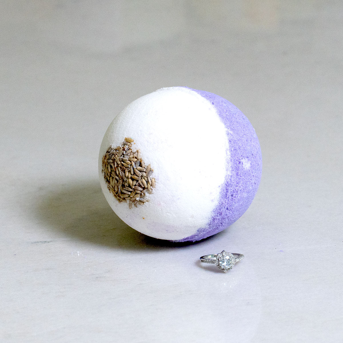 Dreamy Lavender 10oz Mystery Jewelry Bath Bomb - view 2