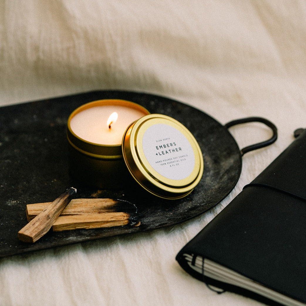 Embers + Leather - Vetiver + Cedar + Patchouli - view 5