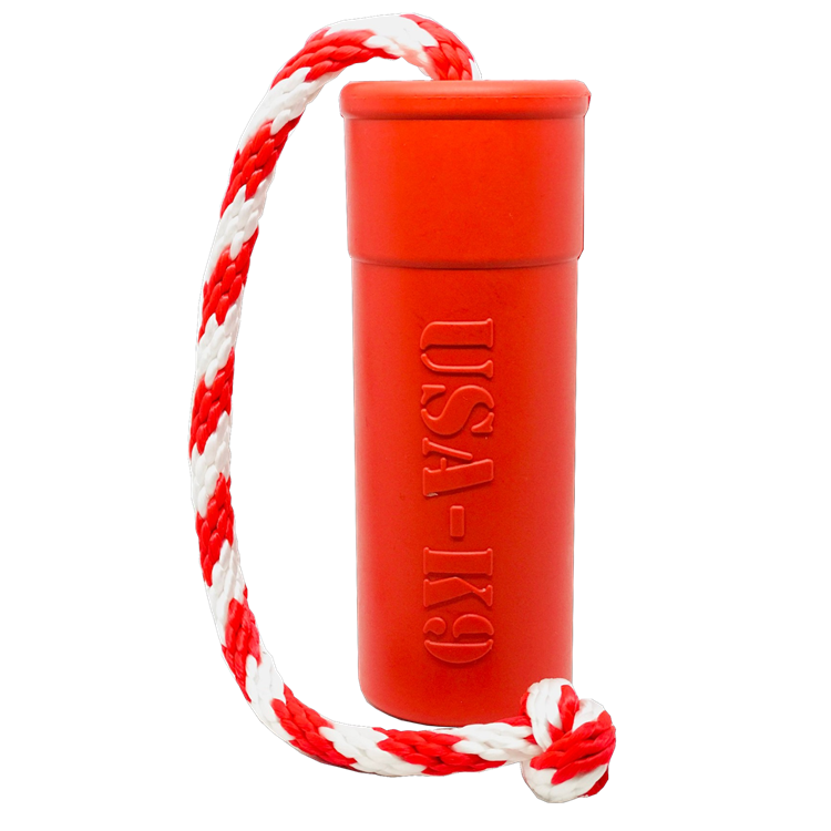 USA-K9 Firecracker Floating Training Dummy - K9 Handler Reward Toy - LARGE FIRECRACKER TRAINING DUMMY