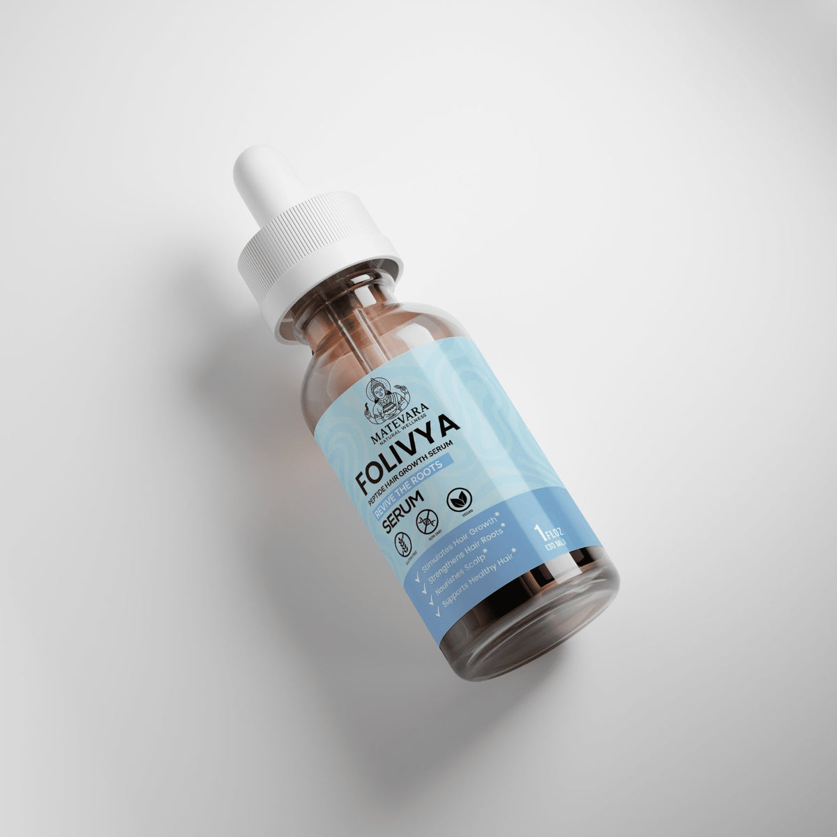 Folivya Peptide Hair Serum |Strengthening Formula - 1 fl oz - view 4