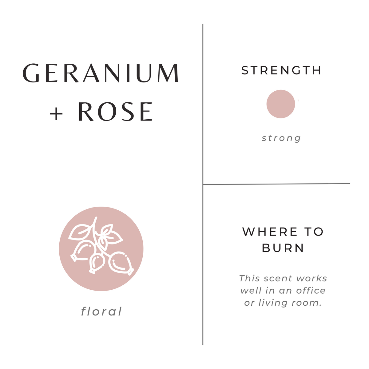 Geranium + Rose - view 5
