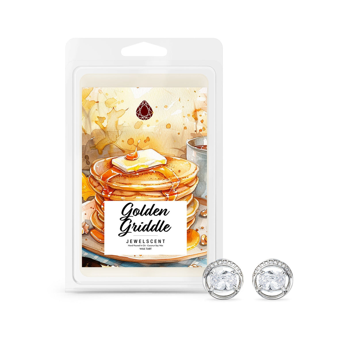 Golden Griddle Jewelry Wax Tart - view 2