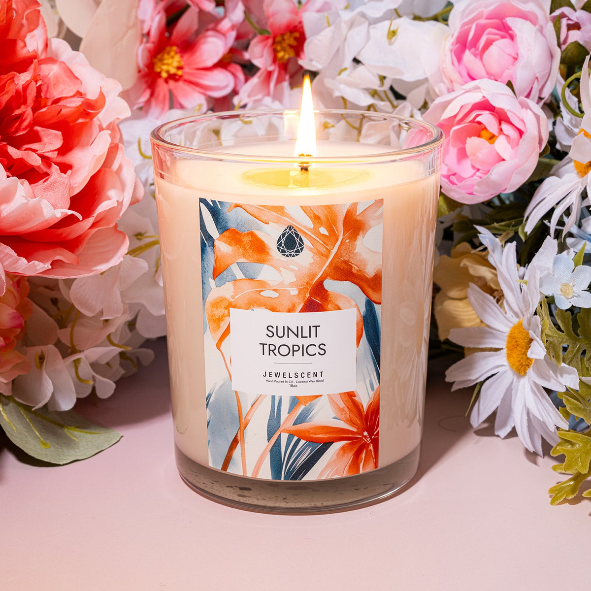 Sunlit Tropics 18oz Mystery Jewelry Candle - view 2