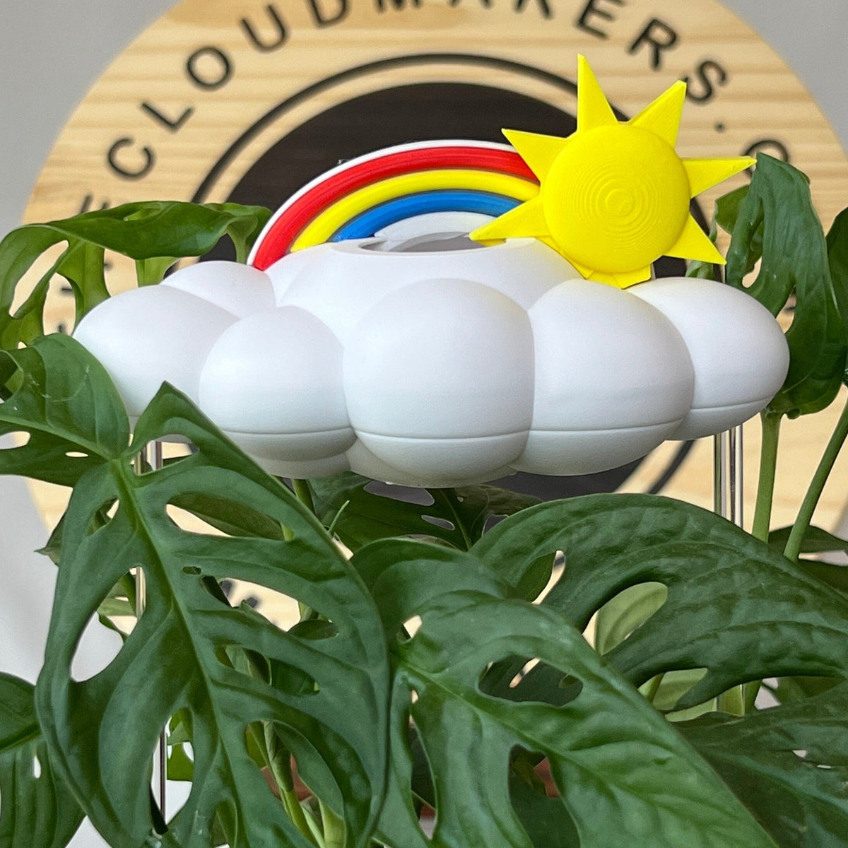 Original Dripping Rain Cloud with Sun and Rainbow Charms - view 5