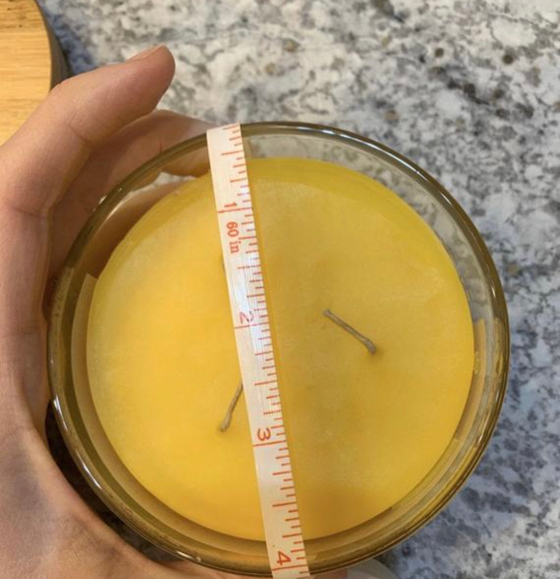 Sage Geranium Beeswax Candle |8 oz - view 7