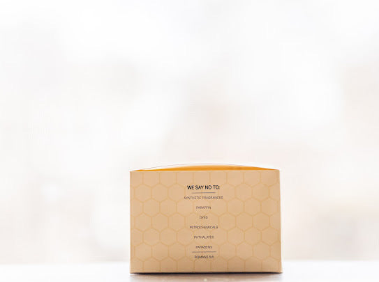 Leather + Smoke Beeswax Candle |8 oz - view 7