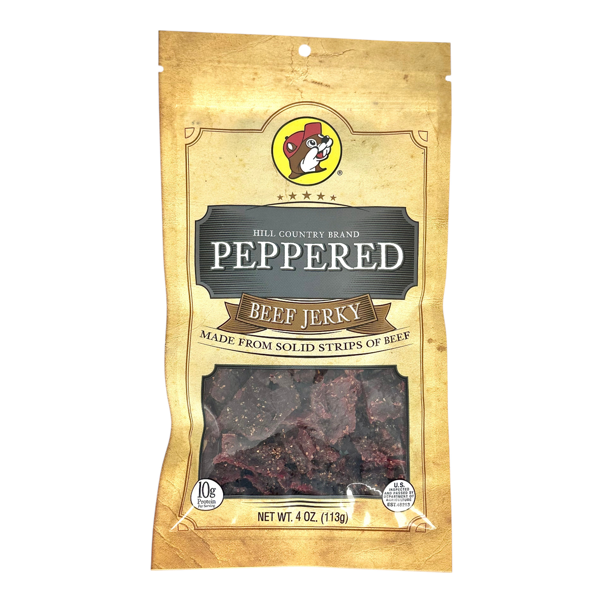 Hill Country Peppered Beef Jerky - Single