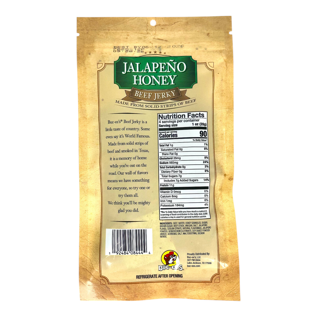 Jalapeño Honey Beef Jerky - view 2