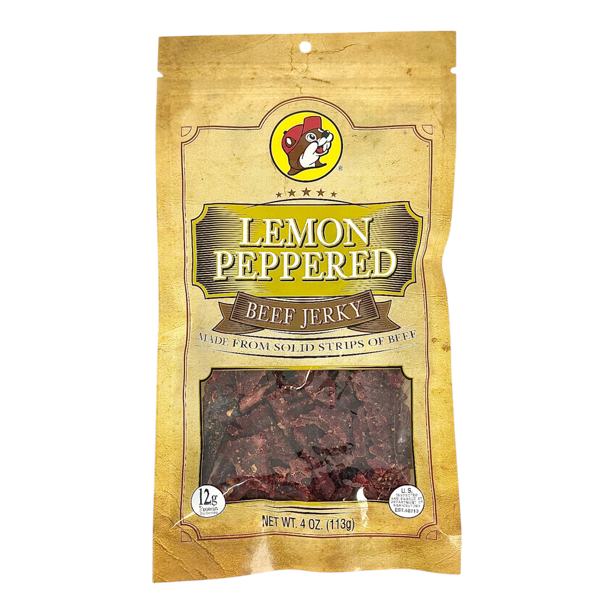 Lemon Peppered Beef Jerky - Single
