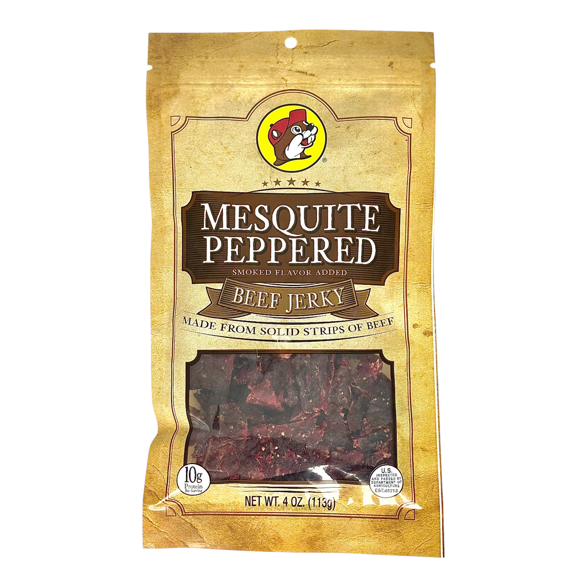 Mesquite Peppered Beef Jerky - 4oz, Single