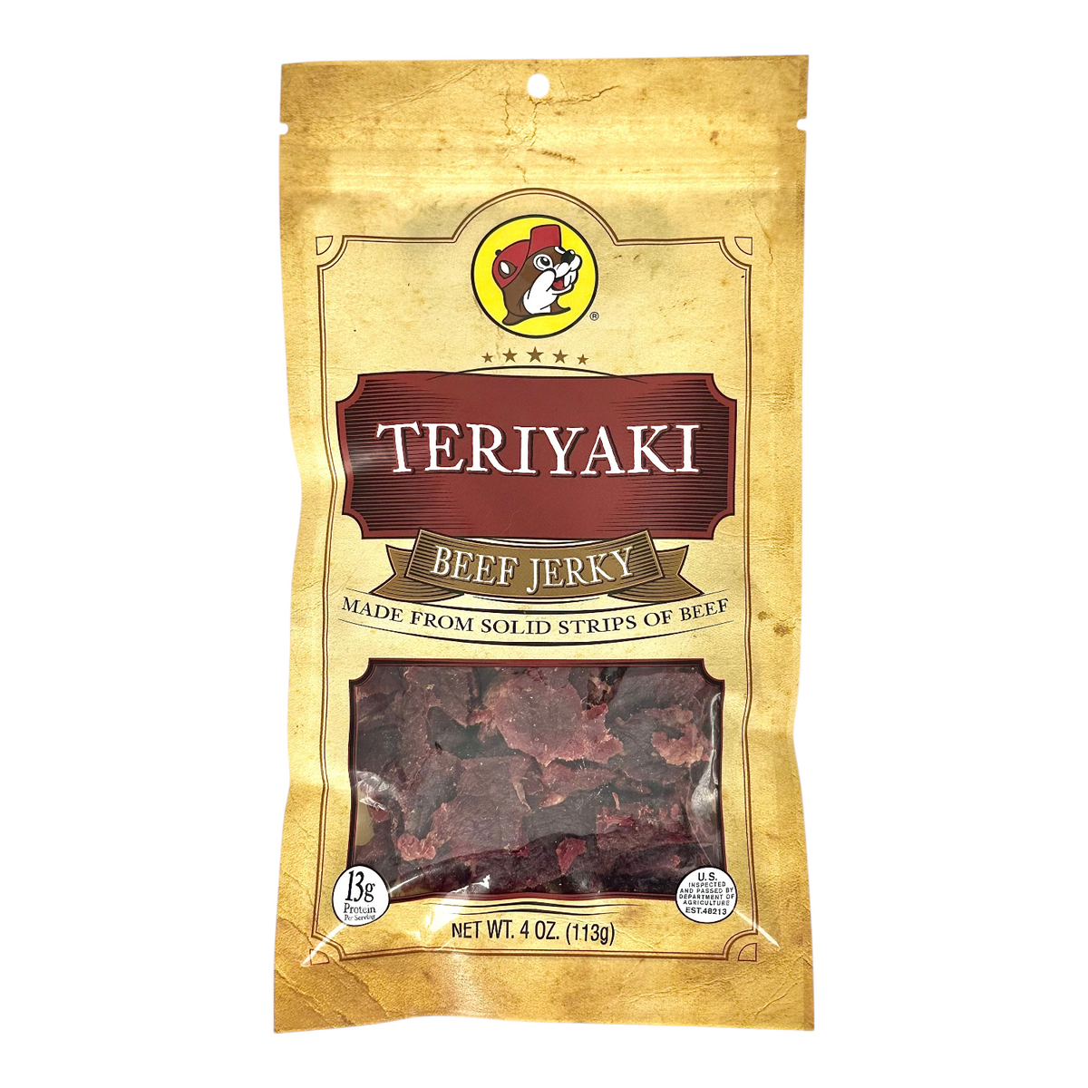 Teriyaki Beef Jerky - 4oz, Single