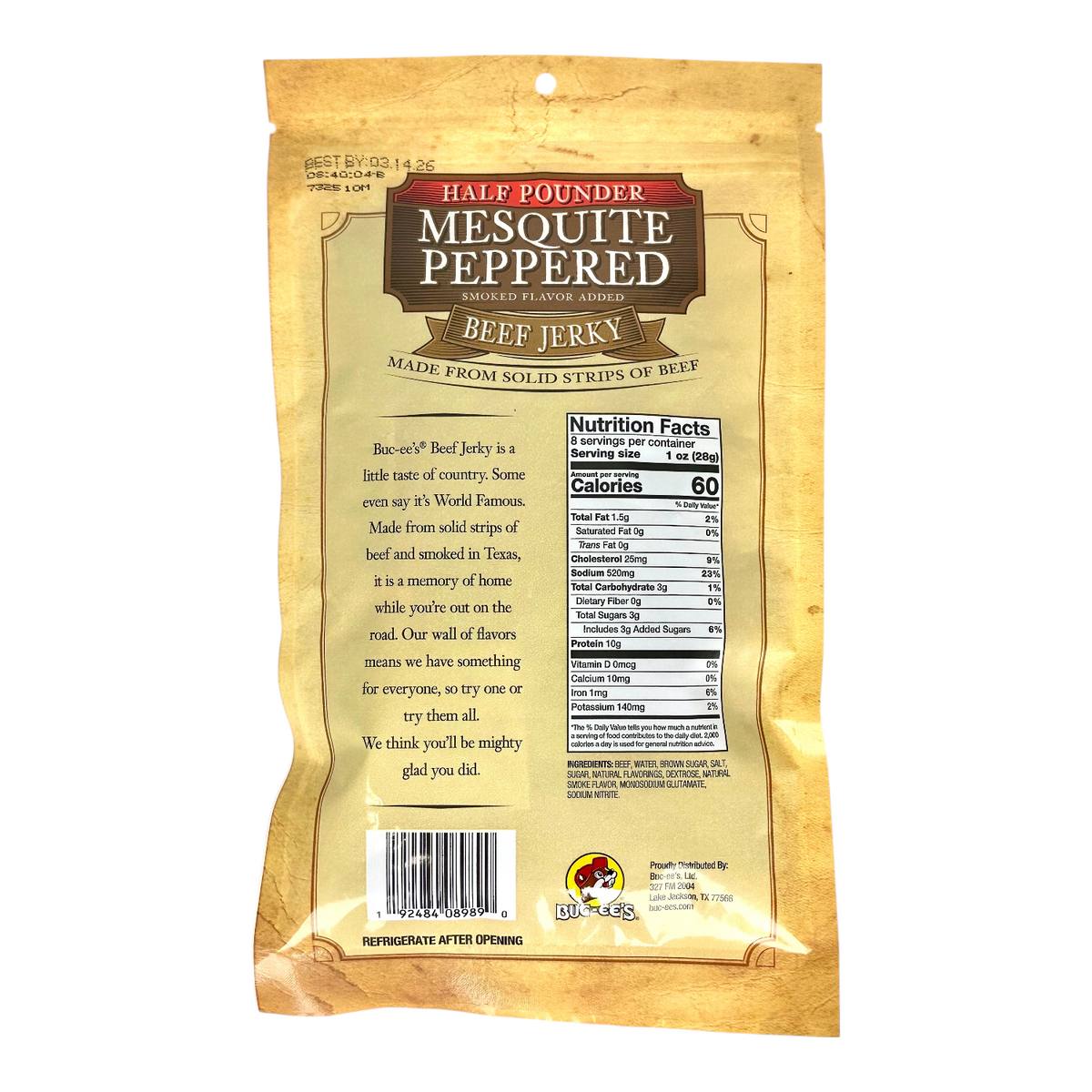 Mesquite Peppered Beef Jerky - view 6