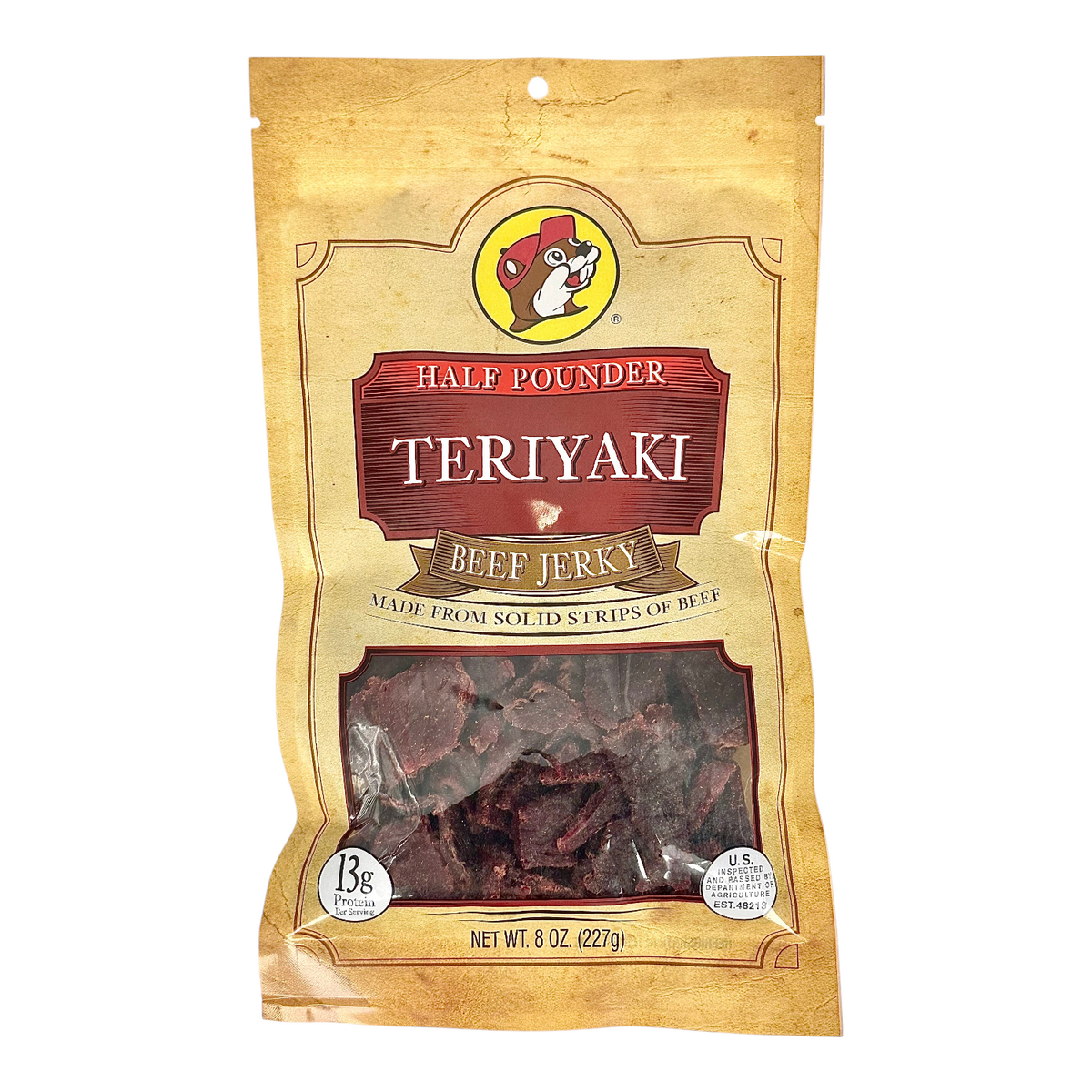 Teriyaki Beef Jerky - 8oz (Half Pounder), Single - view 5