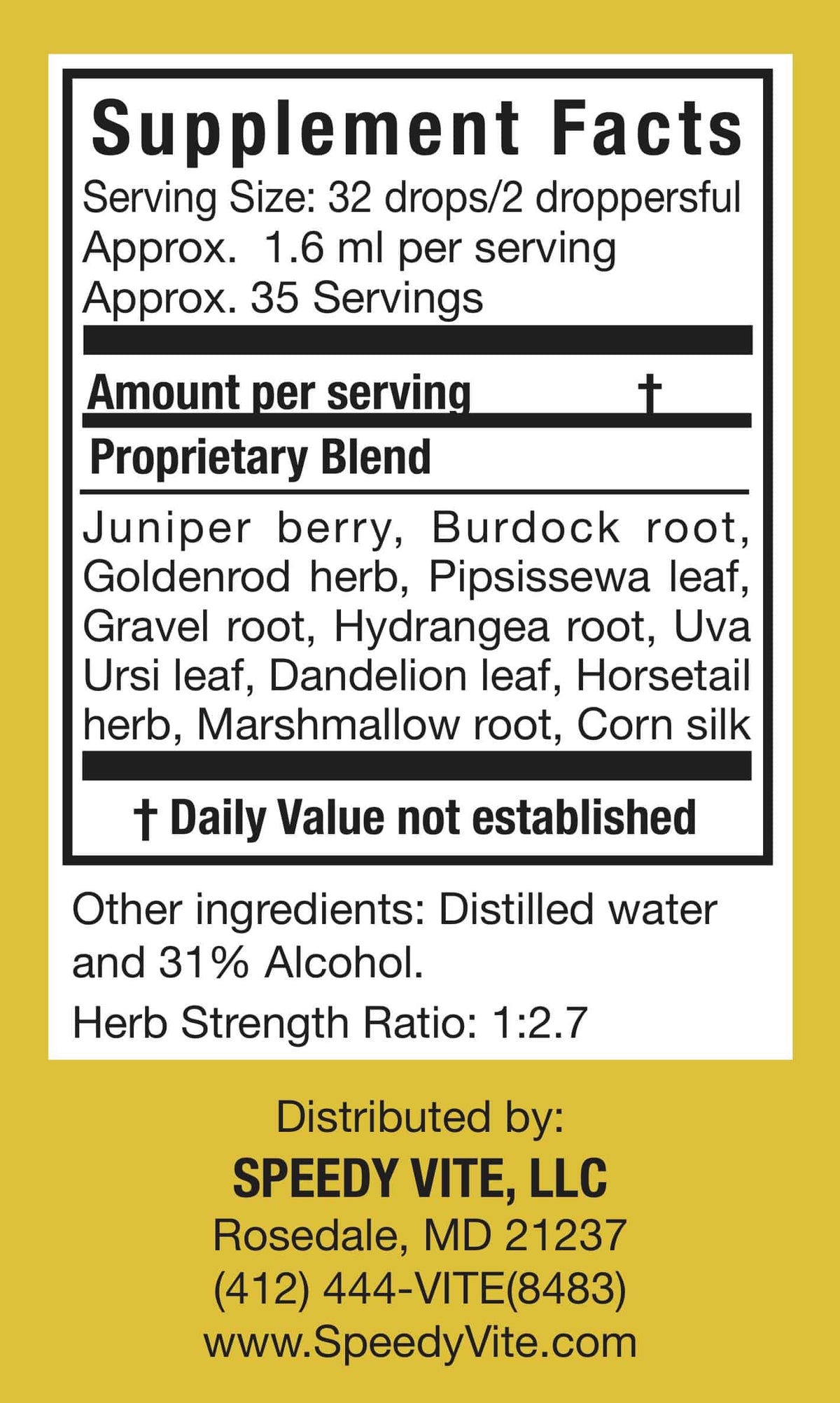 Kidney Cleanse Drops (2 fl oz) - Kidney & Bladder Support - view 2