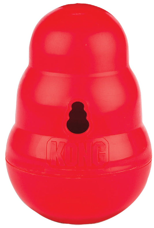 KONG Wobbler Dog Toy - Large Wobbler, Red