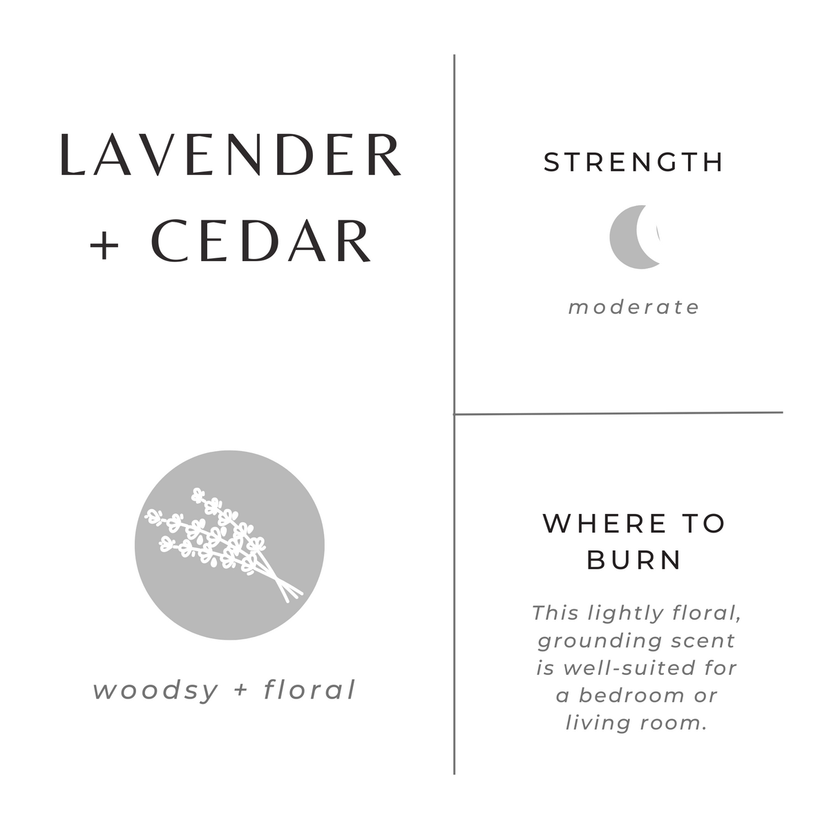 Lavender + Cedar - view 4