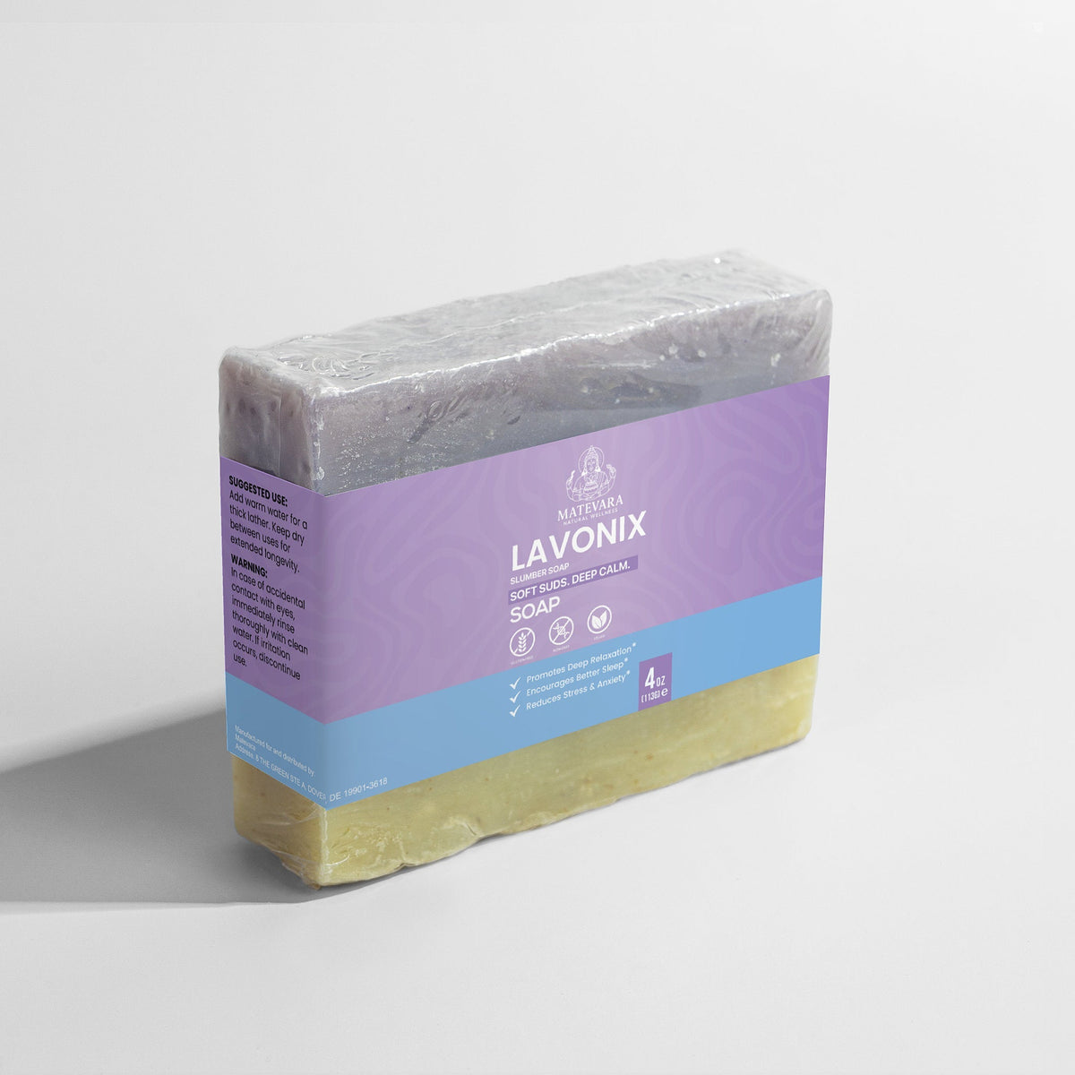 Lavonix Slumber Moisturizing Handmade Bar Soap - 4oz - view 4