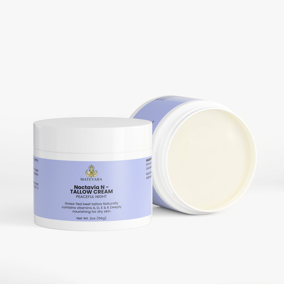 Matevara Noctavia N Grass-Fed Beef Tallow Night Moisturizer | - view 4