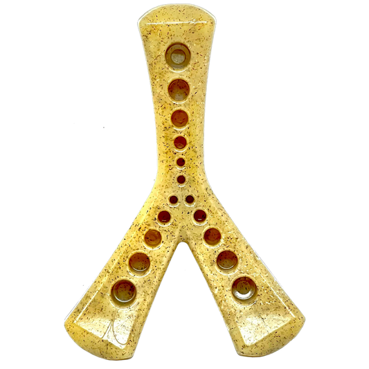 MOD Wishbone Nylon Dog Chew Toy for Aggressive Chewers - USA Made - MOD Wishbone Nylon Dog Bone - Medium
