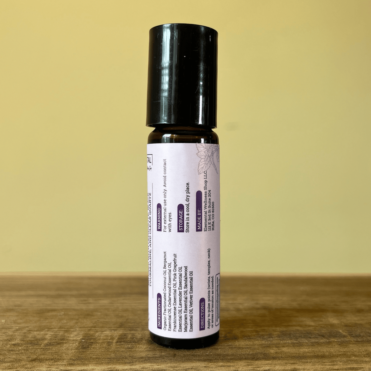 Natural Anxiety Relief Essential Oil Roller