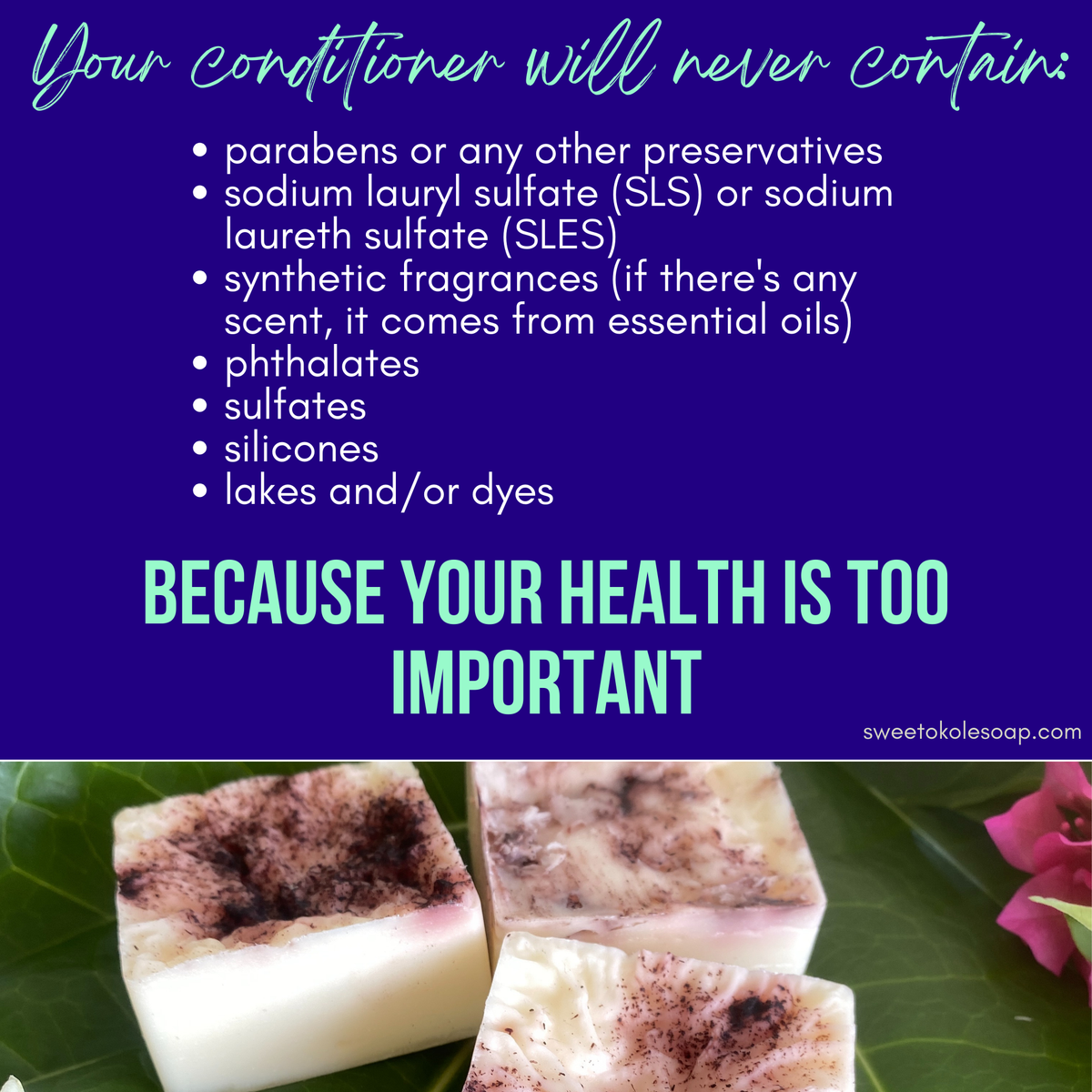 Lavender Clary Sage Solid Conditioner Bar with Argan Oil - view 7