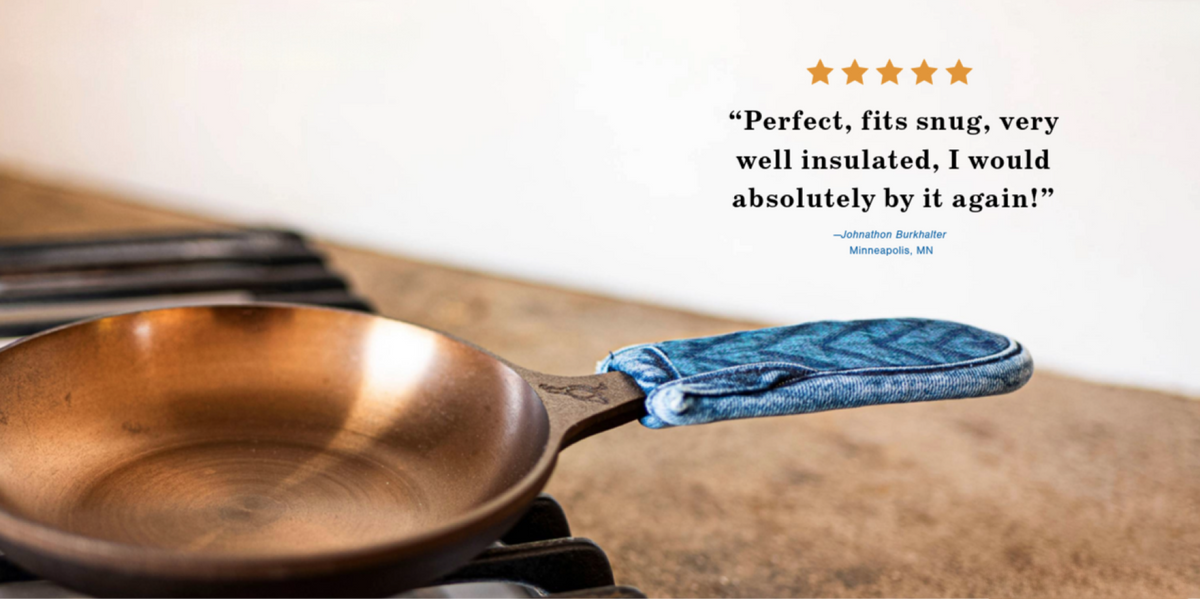 HERRINGBONE PAN HANDLE HOLDER - view 5