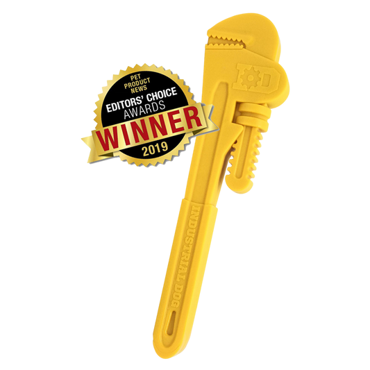 Pipe Wrench Nylon Dog Toy for Aggressive Chewers - USA Made - SodaPup - view 2