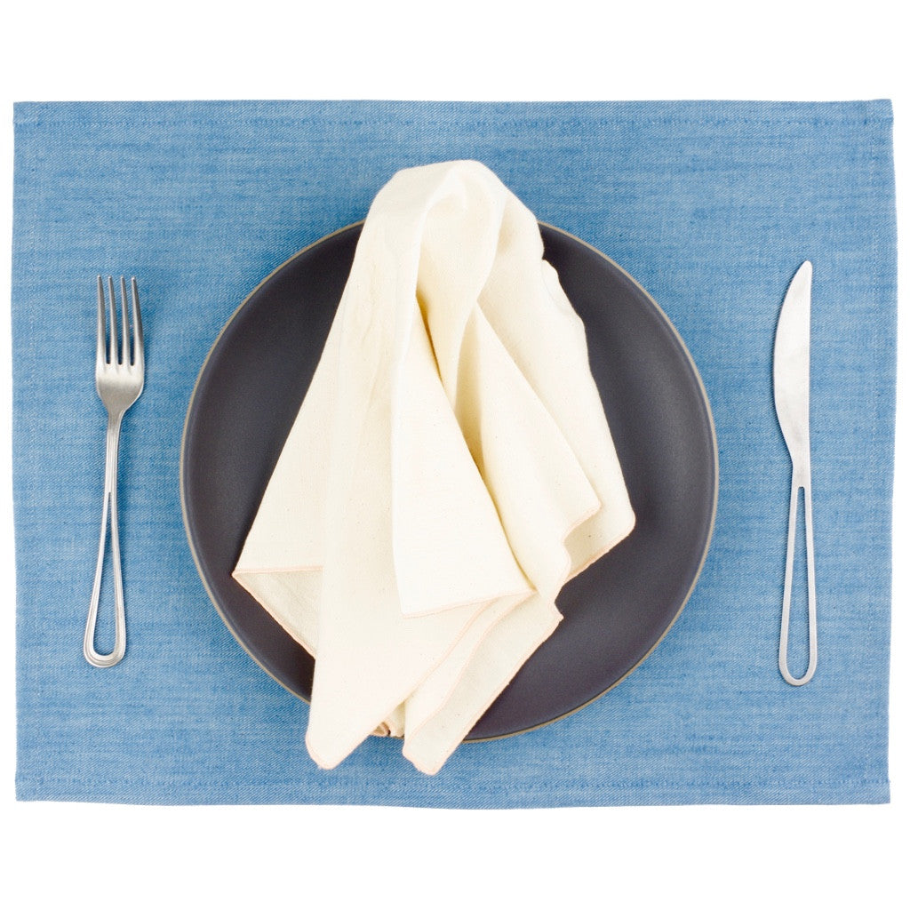 PLACEMAT - RAW DENIM - Cloud Blue - view 2