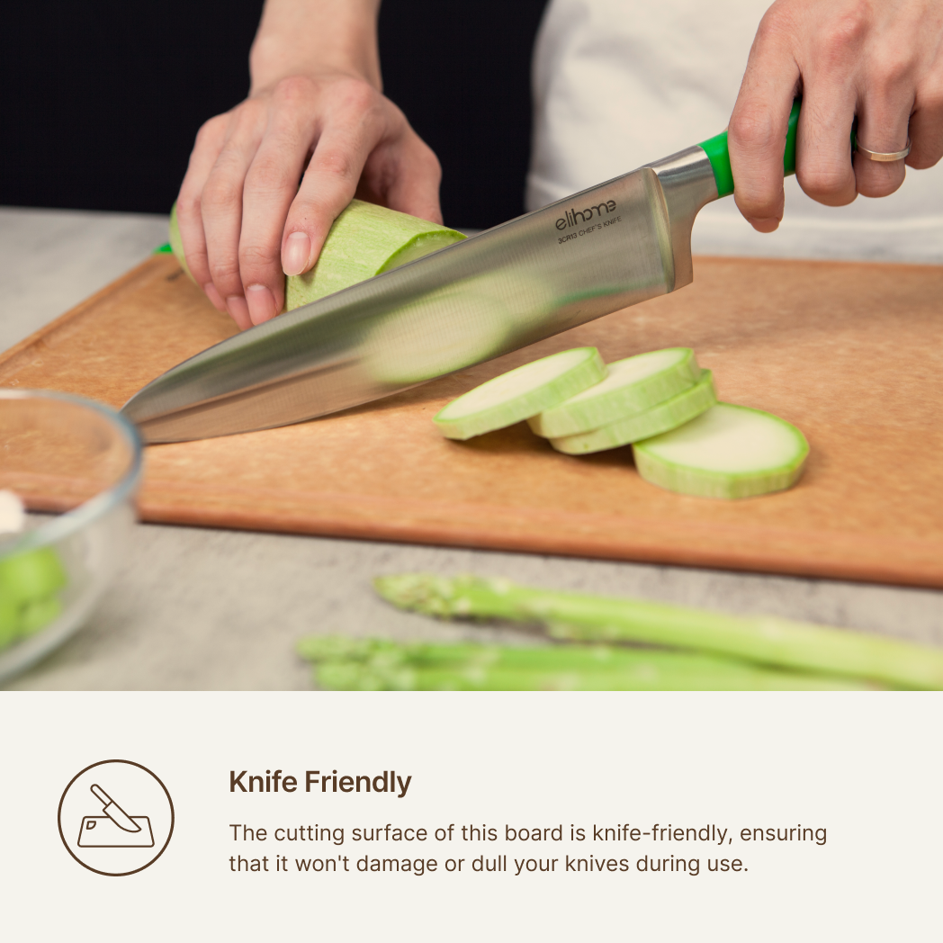 Premium Series Cutting Board - Non Slip & Color Code - Medium — Elihome