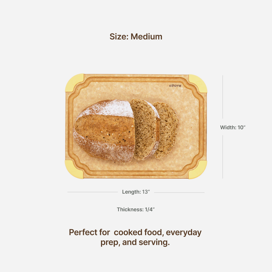 Premium Series Cutting Board - Non Slip & Color Code - Medium — Elihome