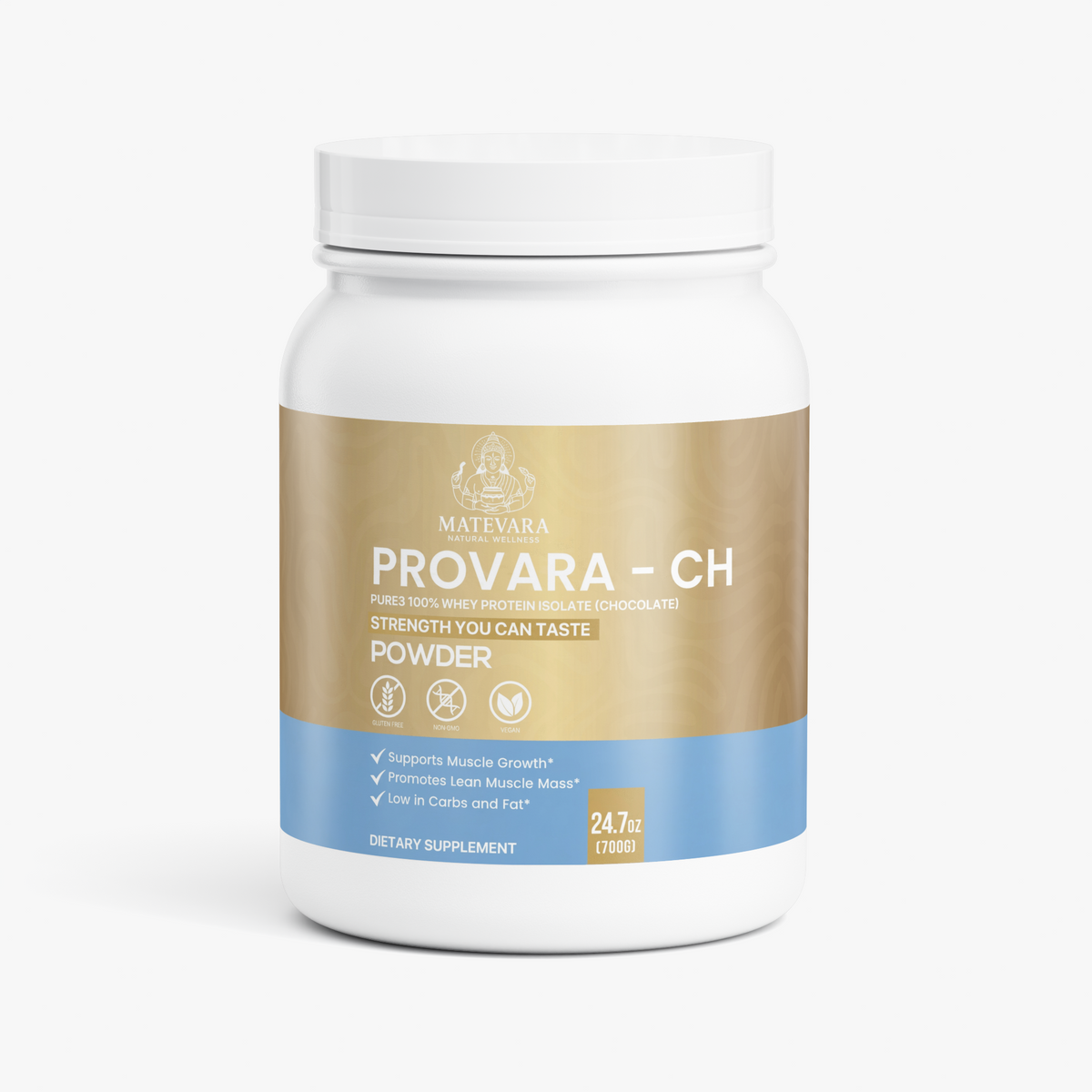 Provara - CH Pure3 100% Whey Protein Isolate - 24.7 oz