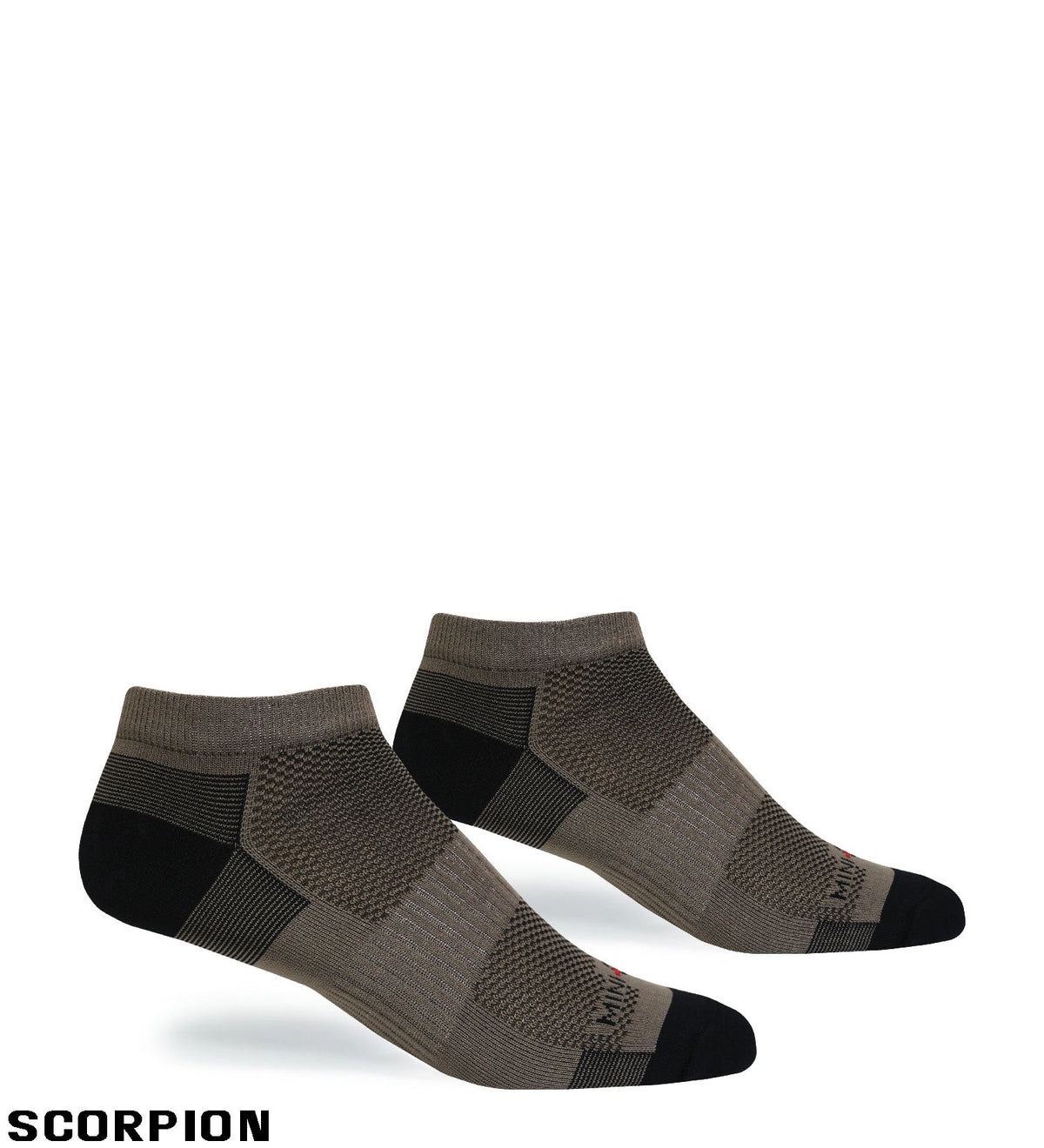 PT Mini-Cool Sock - Medium (Men's 4-8, Women's 5-10), Scorpion, Large (Men’s 9-12, Women’s 11+), X-Large (Men’s 13-15) - view