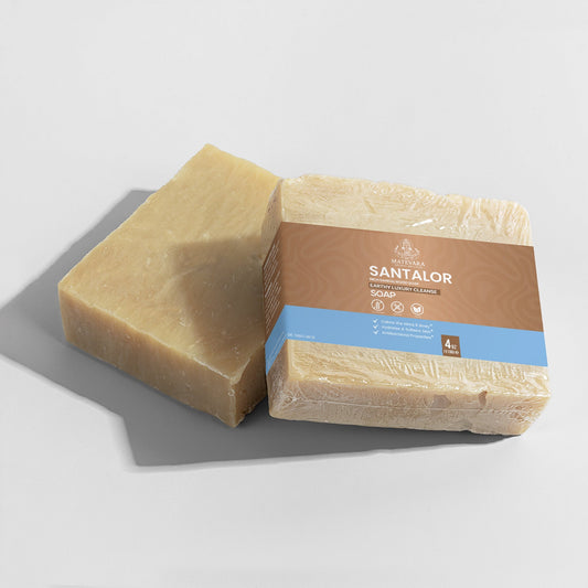 Santalor Rich Sandalwood Soap |Gentle Cleansing Bar for Sensitive Skin - view 2