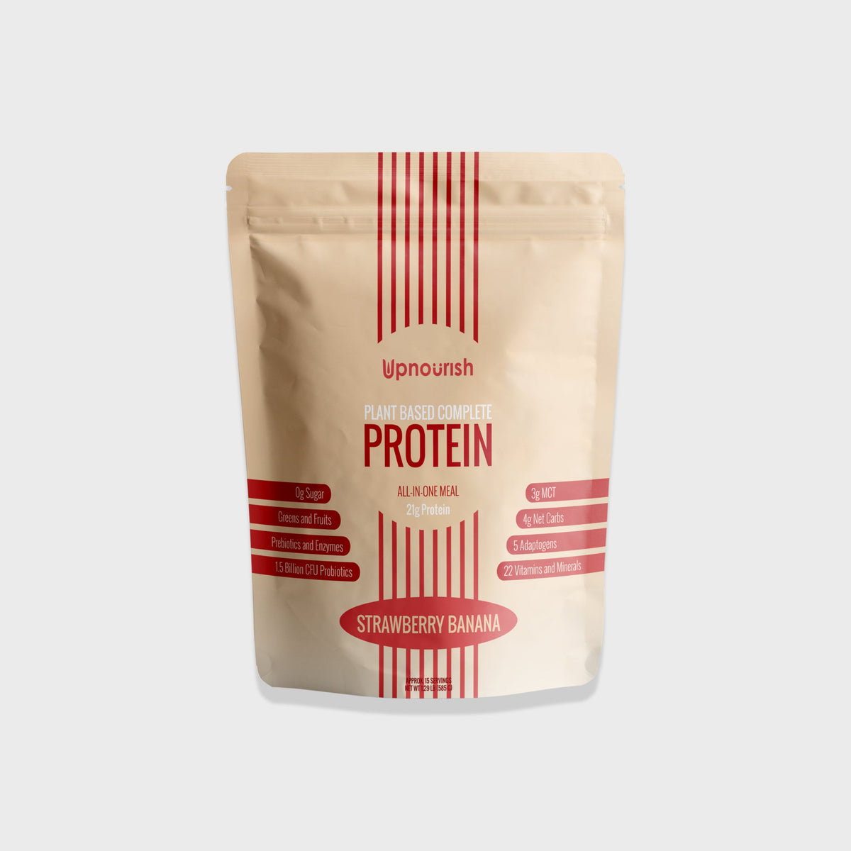 Plant-Based Meal Replacement - Complete Meal Protocol - 🍓Strawberry Banana - view 4
