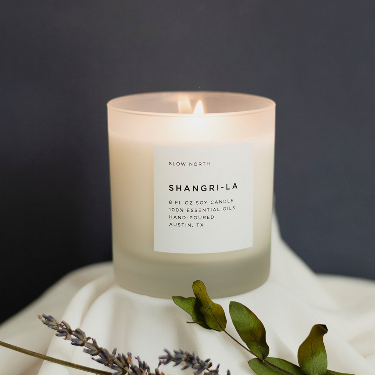 Shangri-La - Signature Candle (Eucalyptus + Lavender + Lemongrass) - view 5