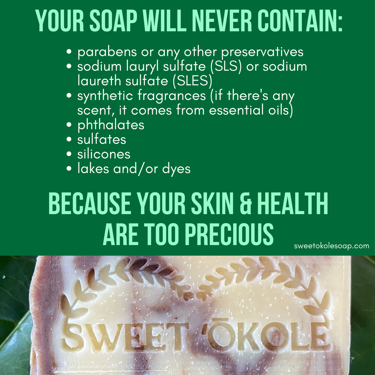 Neem Bark & Patchouli Soap with Shea Butter - view 6