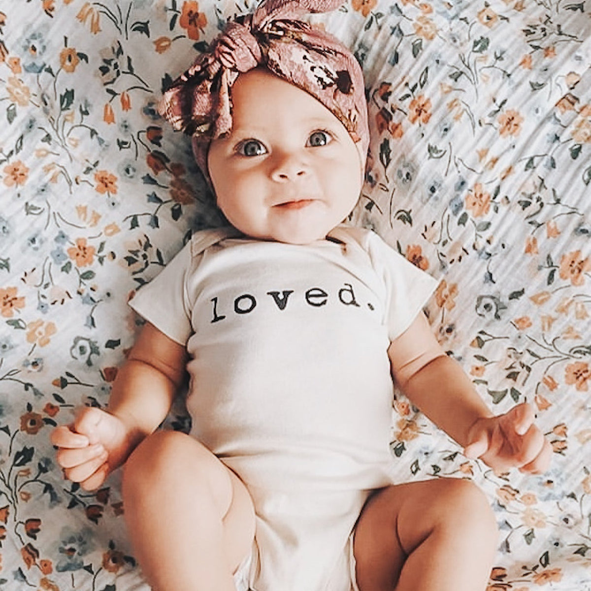 Loved Organic Baby Bodysuit - view 3