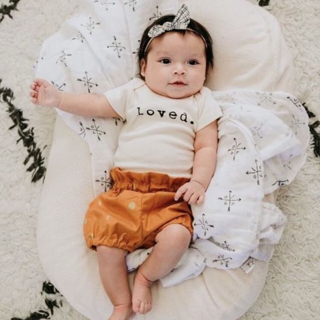 Loved Organic Baby Bodysuit - view 6