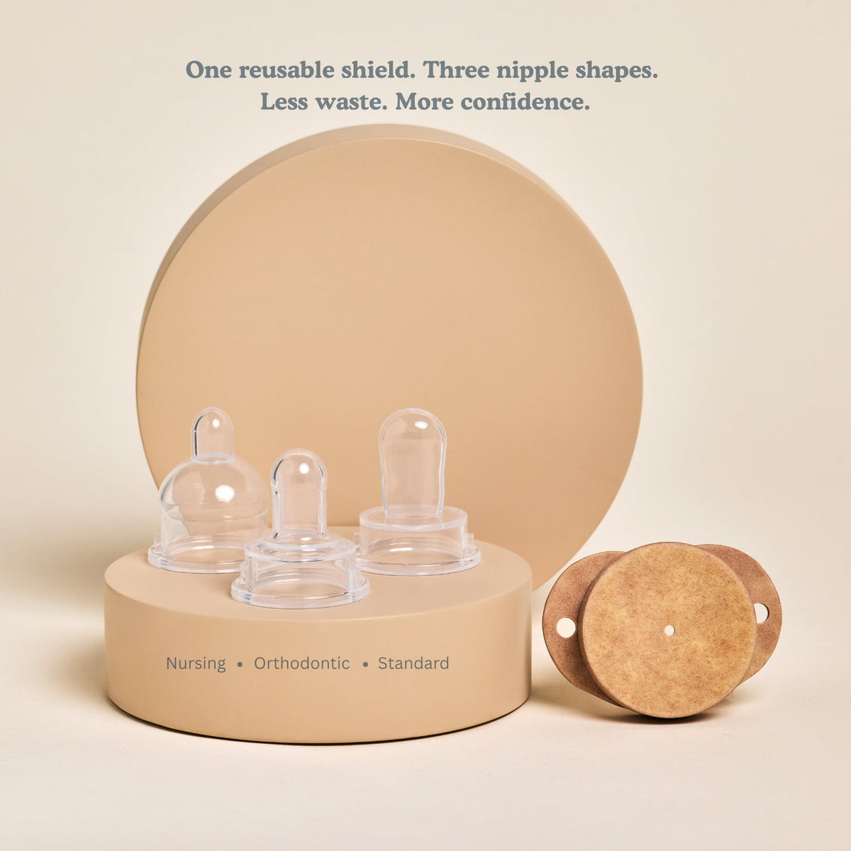 Plastic-Free Pacifier Gift Set, 4 Kits - Heirloom - view 5